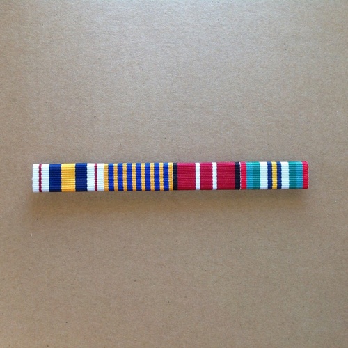 National Police Medal, National Medal, ADM and AASM Ribbon Bar | AUST | MILITARY