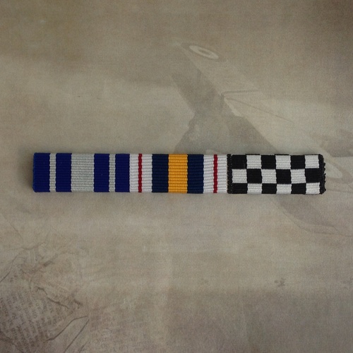 Victorian Police Service, National Police Service and Overseas Police Service Ribbon Bar