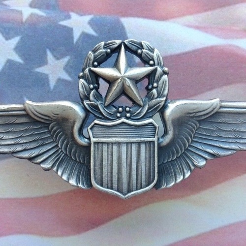 U.S. AIR FORCE COMMAND PILOT WINGS | AVIATOR | USAF | MISSION | MILITARY