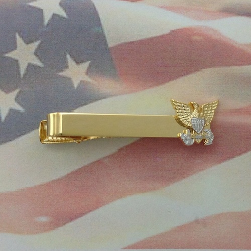US NAVY ENLISTED TIE CLASP | USN | USA | MILITARY | DRESS | UNIFORM