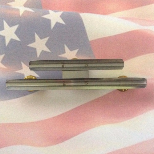 U.S. SERVICE MEDAL RIBBON BAR MOUNTING RACK | 5 SPACE | US ARMY | MILITARY