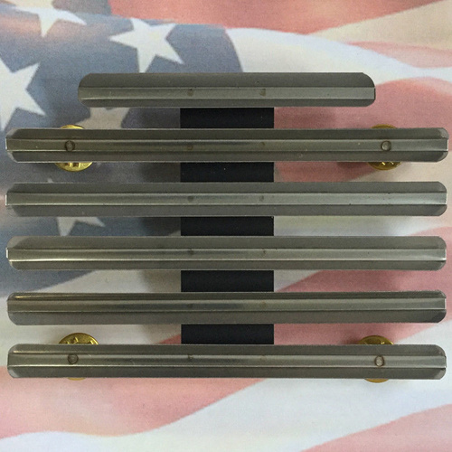 U.S. SERVICE MEDAL RIBBON BAR MOUNTING RACK | 17 SPACE | US ARMY | MILITARY