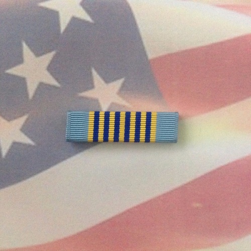 U.S. AIRMAN'S MEDAL RIBBON BAR | HEROISM | FLIGHT | AIR FORCE | USAF