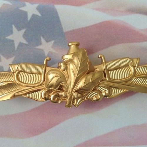  US Navy Officer Surface Warfare Supply Corps Badge | USA | GENUINE | EXPEDITION